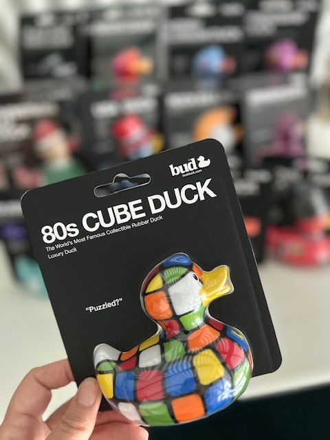 BUD Luxury 80’s Cube Rubber Duck BUD Luxury 80's Cube Rubber Duck