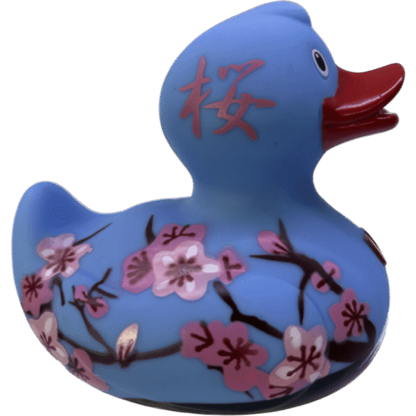 Bud Luxury Cherry Blossom Rubber Duck