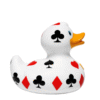 BUD Luxury Poker Rubber Duck