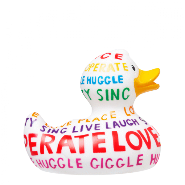 BUD Luxury Positive Poem Rubber Duck
