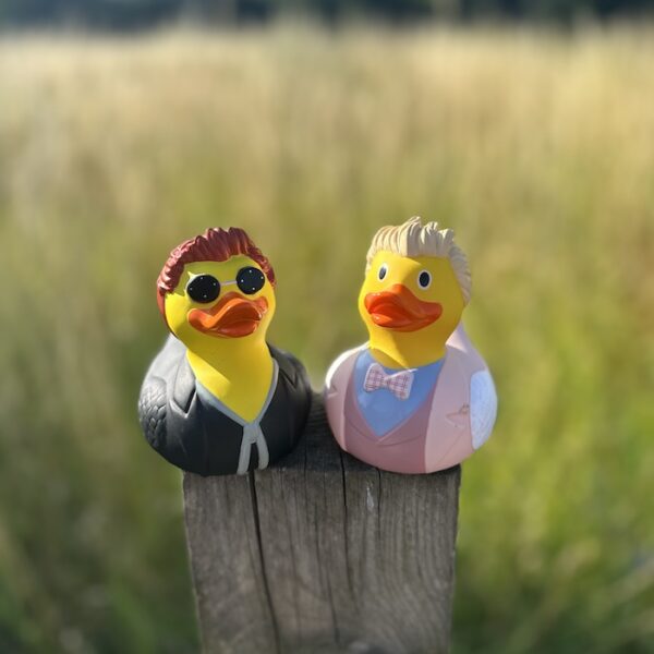 Bride & Groom Rubber Duck