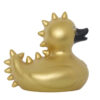 BUD Deluxe Gold Feather Rubber Duck
