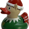 Bud Deluxe Christmas Elf Rubber Duck
