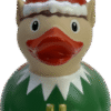 Bud Deluxe Christmas Elf Rubber Duck