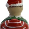 Bud Deluxe Christmas Elf Rubber Duck