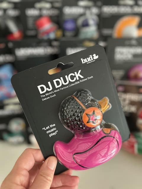 BUD Deluxe DJ Rubber Duck