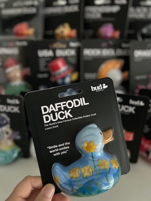 BUD Luxury Daffodil Rubber Duck