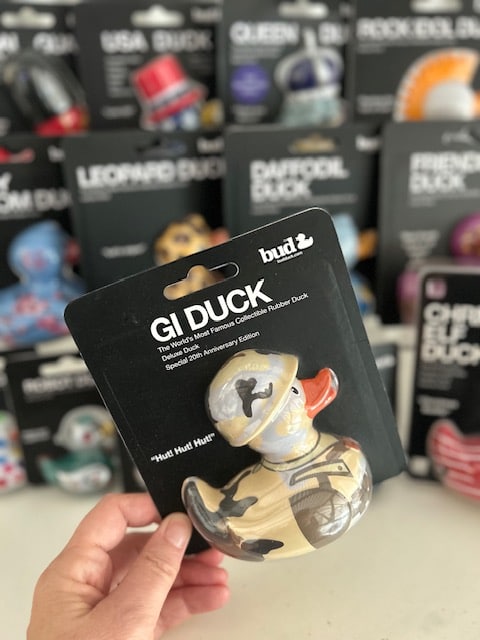 BUD Deluxe GI Rubber Duck
