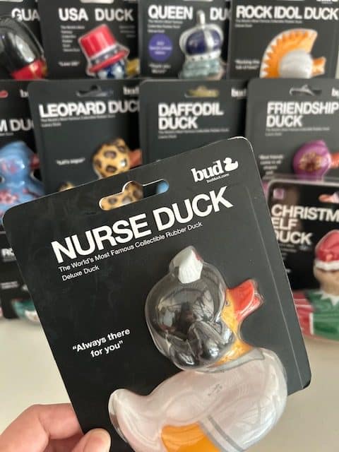 BUD Deluxe Nurse Rubber Duck