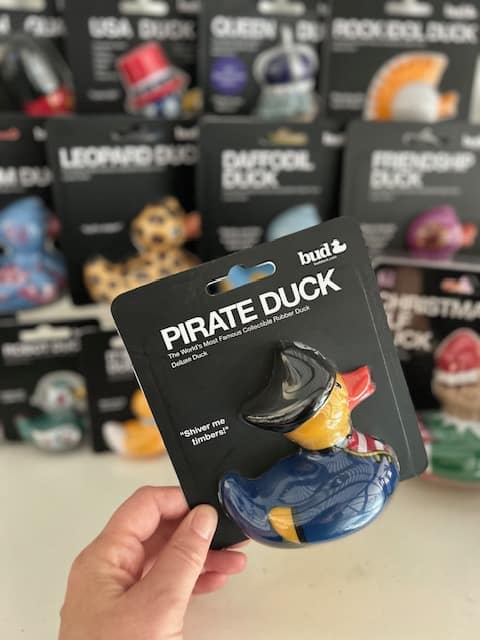 BUD Deluxe Pirate Rubber Duck