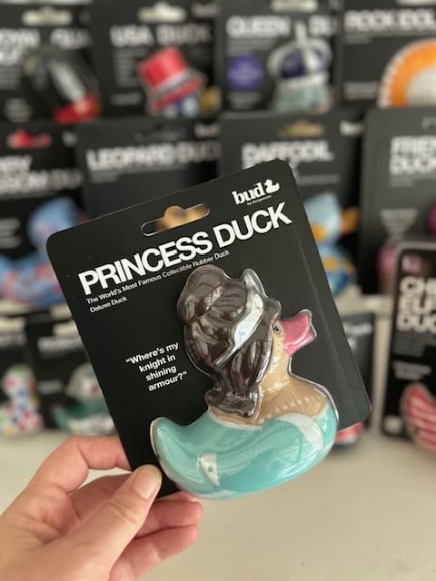 BUD Deluxe Princess Rubber Duck BUD Deluxe Princess Rubber Duck