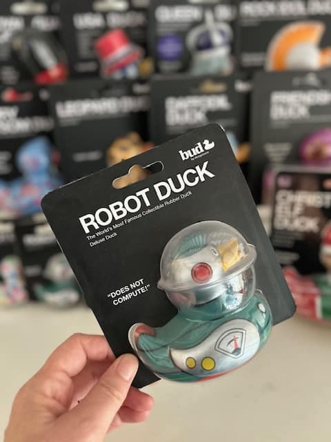BUD Deluxe Robot Rubber Duck
