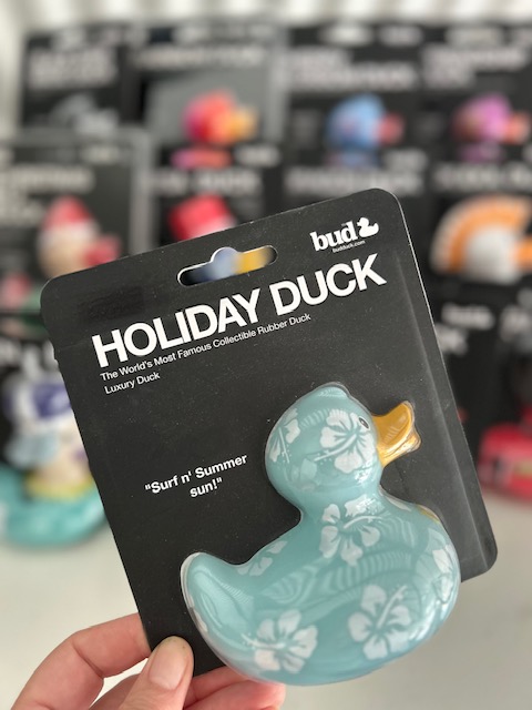 BUD Luxury Holiday Rubber Duck