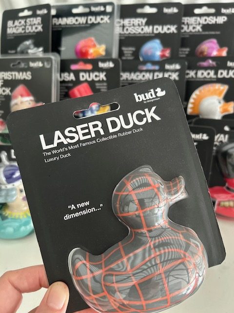 BUD Luxury Laser Rubber Duck