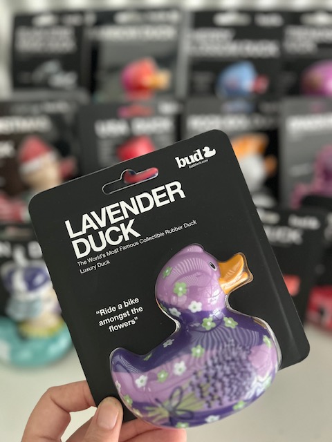 BUD Luxury Lavender Rubber Duck