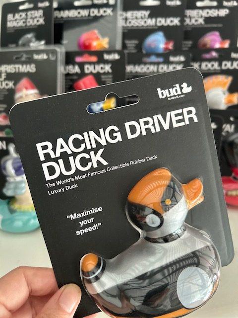 Bud Luxury Racing Driver Rubber Duck