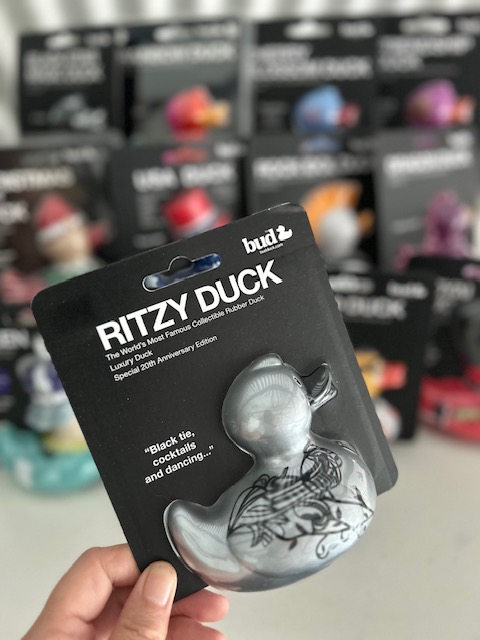 BUD Luxury Ritzy Rubber Duck