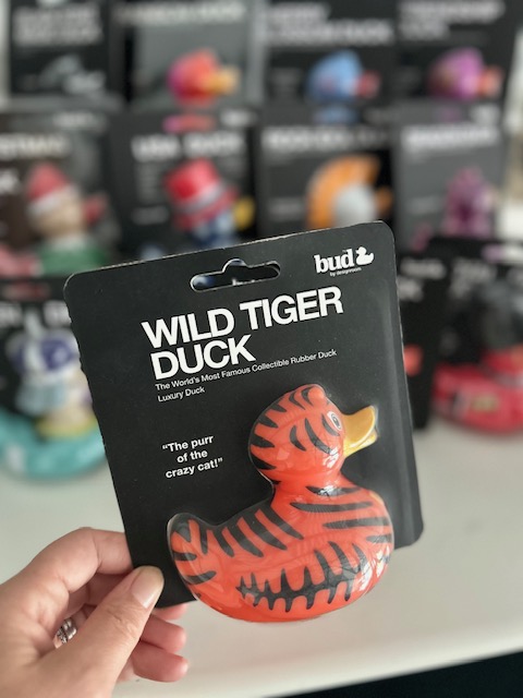 BUD Luxury Wild Tiger Rubber Duck
