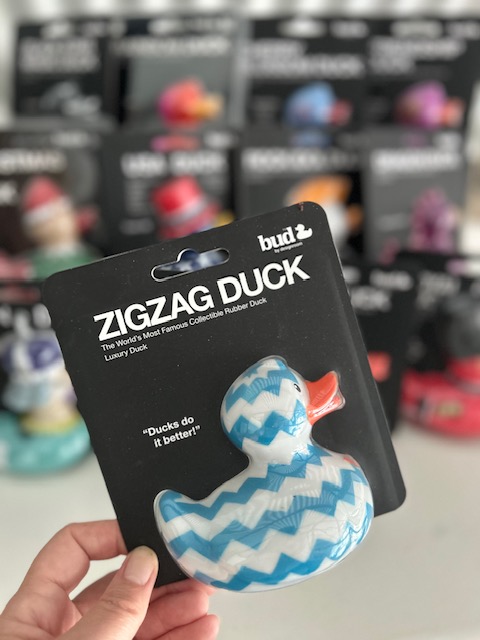 BUD Luxury Zig Zag Rubber Duck