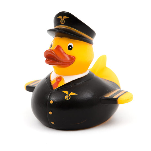 Modern Pilot Rubber Duck