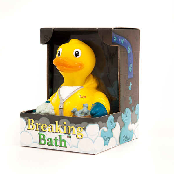 CelebriDucks Breaking Bath Rubber Duck