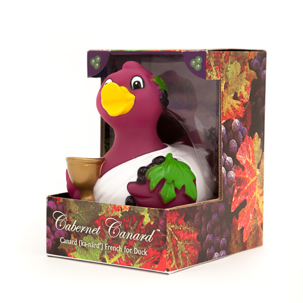 CelebriDucks Cabernet Canard Rubber Duck