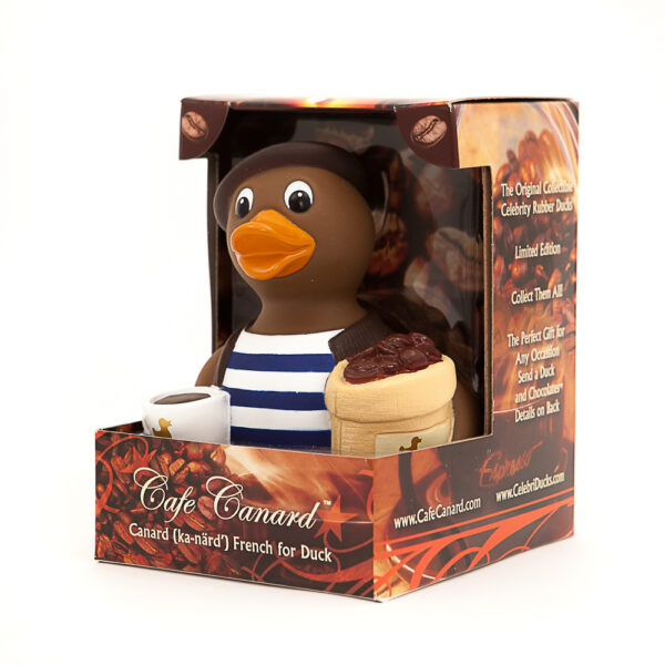 CelebriDucks Cafe Canard Rubber Duck