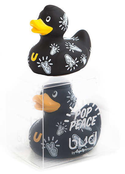BUD Luxury Pop Peace Rubber Duck (Discontinued]