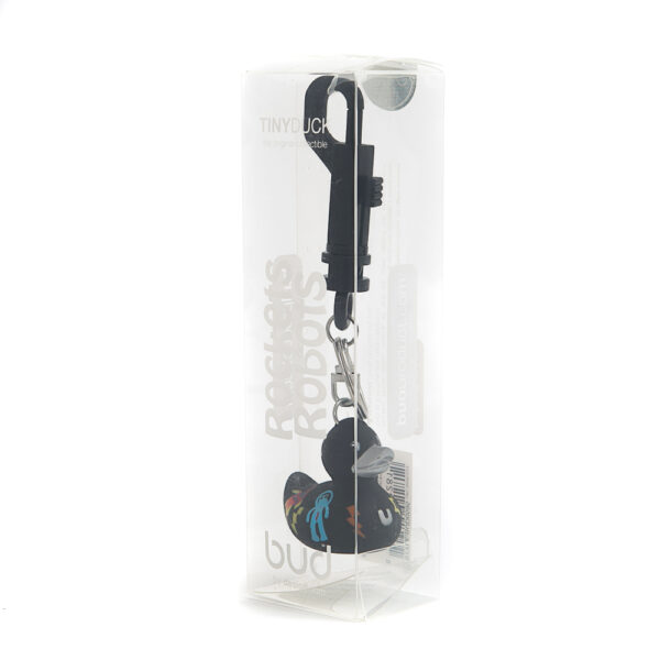 BUD Mini Luxury Rockets and Robots Rubber Duck Keyring (Discontinued)