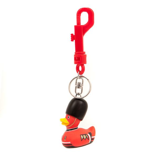 BUD Mini Deluxe Royal Guard Rubber Duck Keyring (Discontinued)