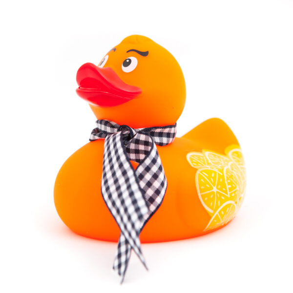 Quackers Duck a L’Orange Rubber Duck (Discontinued]