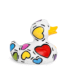 BUD Luxury Pop Heart Rubber Duck