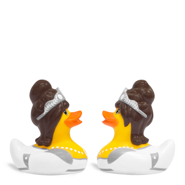 BUD Mini Deluxe Bride and Bride Rubber Duck Set