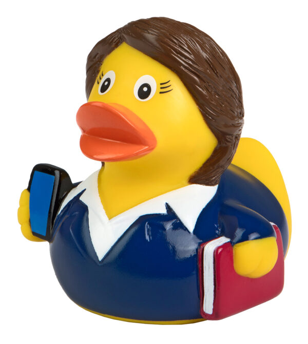 Businesswoman Rubber Duck