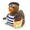 CelebriDucks Cafe Canard Rubber Duck