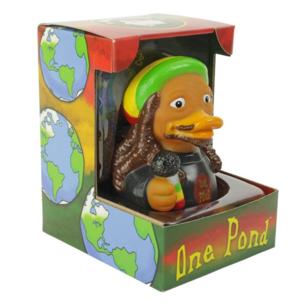CelebriDucks One Pond Rasta Rubber Duck