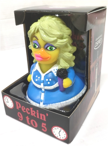 CelebriDucks Peckin’ 9 to 5 Rubber Duck