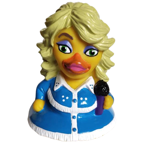 CelebriDucks Peckin' 9 to 5 Rubber Duck