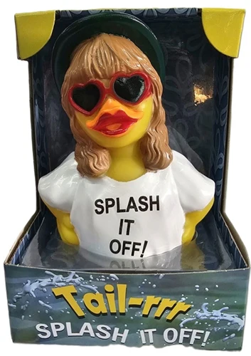 CelebriDucks Tail-rrrr Rubber Duck