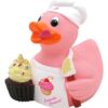 CelebriDucks Cupcake Canard Rubber Duck