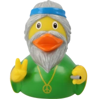Hippie Male Rubber Duck