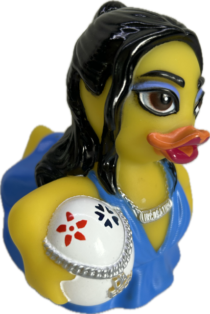 CelebriDucks Ducka Leapa Rubber Duck