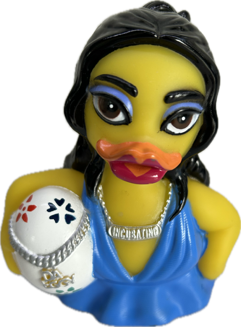 CelebriDucks Ducka Leapa Rubber Duck