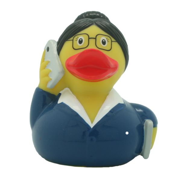 Business Woman Rubber Duck