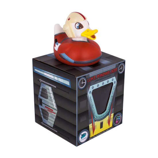 Glow in the Duck Luke Pondwalker Duck Rubber Duck