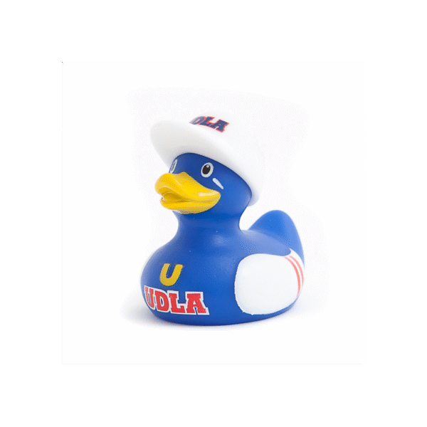 BUD Mini Deluxe College Jock Rubber Duck (Discontinued]