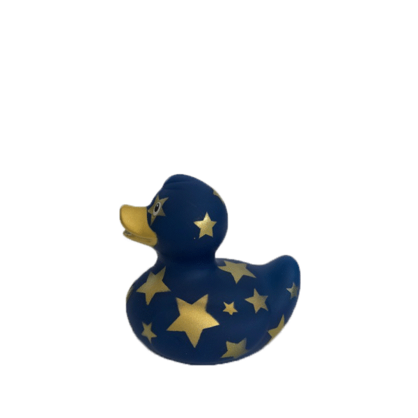 BUD Mini Luxury Gold Star Magic Rubber Duck