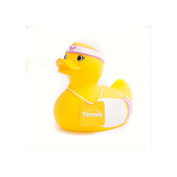 BUD Mini Deluxe Tennis Rubber Duck (Discontinued)