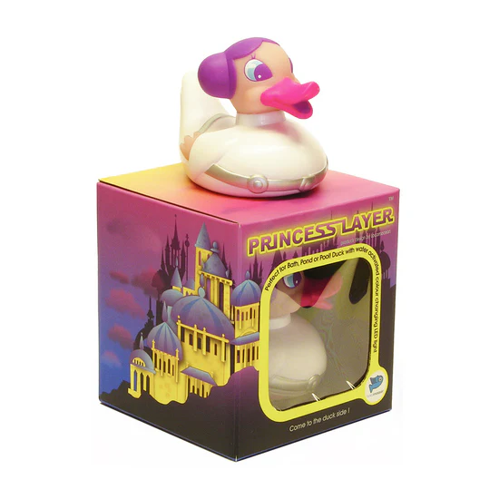 Glow in the Duck Princess Layer Duck Rubber Duck