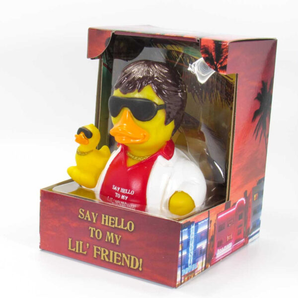 CelebriDucks Say Hello to my L’il Friend Rubber Duck